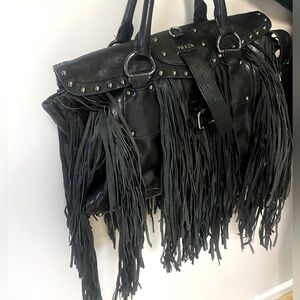 Prada Hobo fringe bag ( vintage )